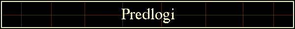 Predlogi